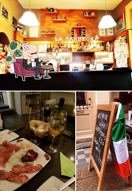 Gevel La Sardegna met zonnescherm